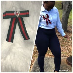 Bow-Tie fashion Brooch